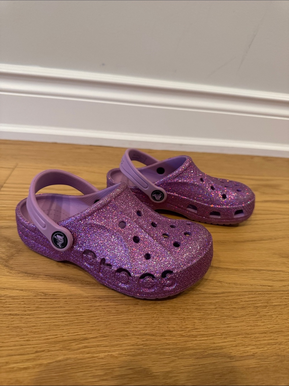 CROCS Baya Glitter Clog Sandal - Picture 5 of 8